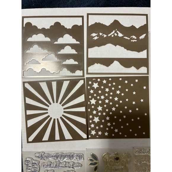 Stampin' Up! Assorted Stamps‎ and Stencils - Picture 2 of 8